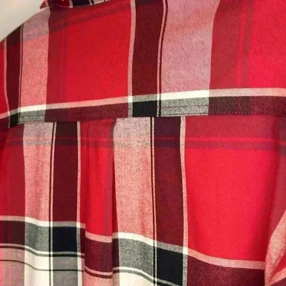 Cabela's Large Button Down Long Sleeve Shirt Pockets Cotton  Blend Woods Farm - Picture 8 of 9